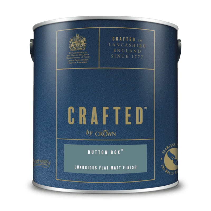 Crown Crafted Luxurious Flat Matt 2.5L – Button Box