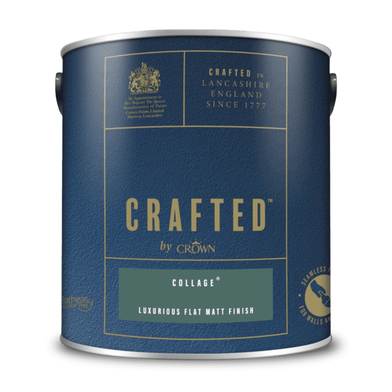 Crown Crafted Luxurious Flat Matt 2.5L – Collage