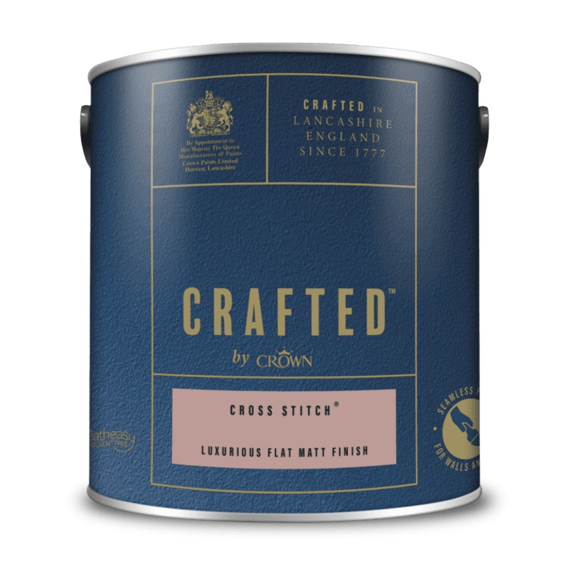 Crown Crafted Luxurious Flat Matt 2.5L – Cross Stitch