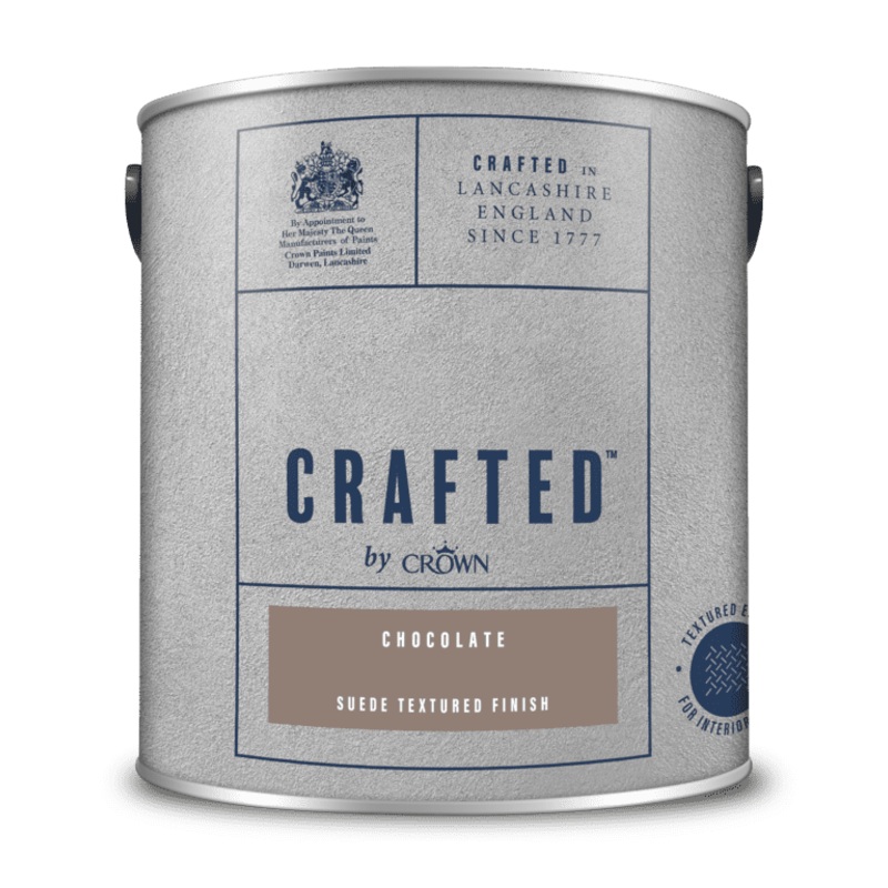 Crown Crafted Suede Textured 2.5L – Chocolate