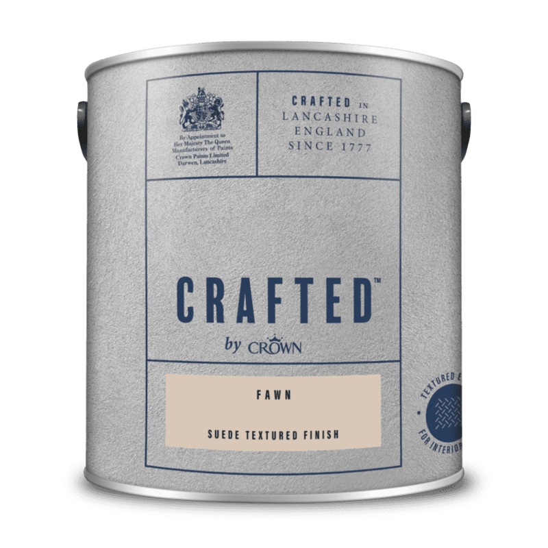 Crown Crafted Suede Textured 2.5L – Fawn