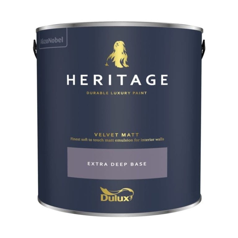 Dulux Heritage Matt 2.5L – Extra Deep Bs
