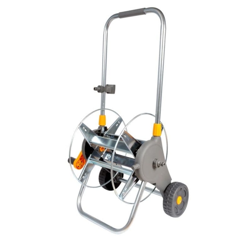 Hozelock Metal Hose Cart – 60m (without hose)