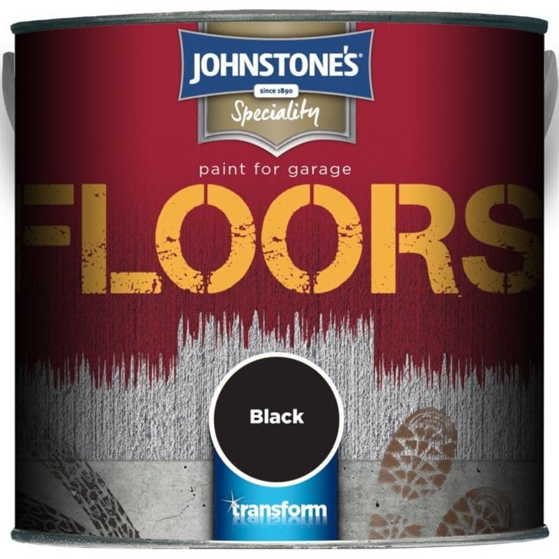 Johnstone’s Garage Floor Paint 2.5L – Black