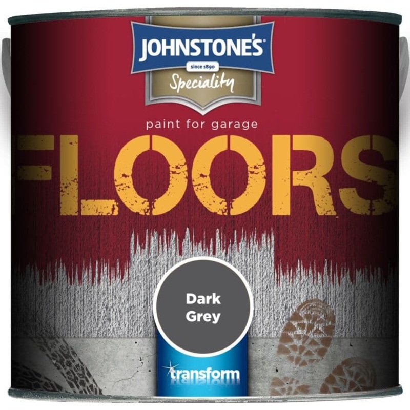 Johnstone’s Garage Floor Paint 2.5L – Dark Grey