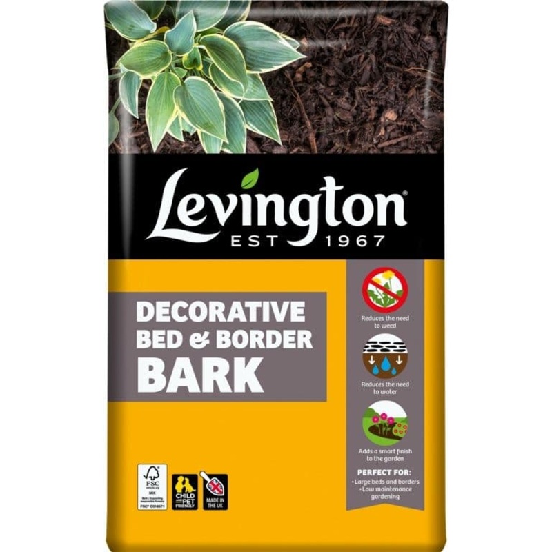 Levington Decorative Bed & Border Bark – 75L