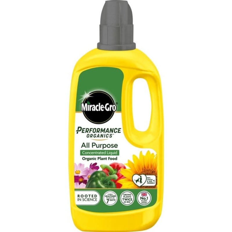 Miracle-Gro Performance Organic All Purpose Concentrate – 800ml