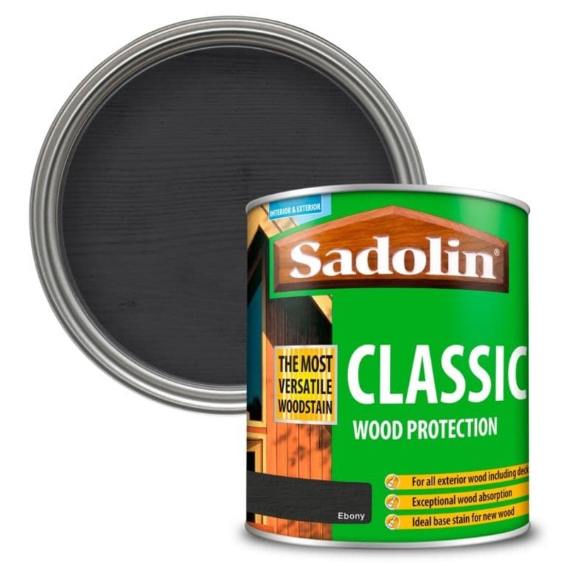 Sadolin Classic Wood Protection – 1L Ebony