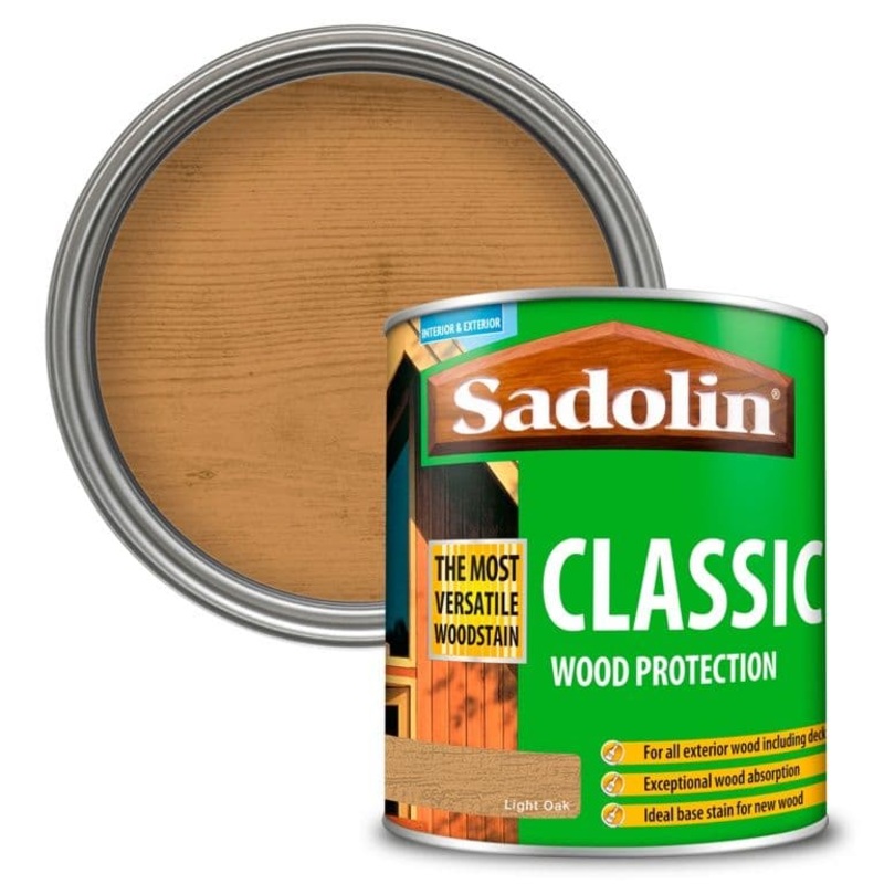 Sadolin Classic Wood Protection – 1L Light Oak