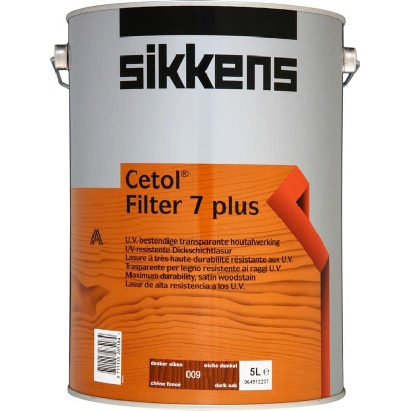 Sikkens Cetol Filter 7 Plus 5L – 009 Dark Oak