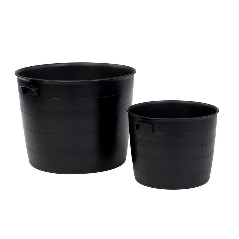Strata Blacksmith Patio Planter – 50cm Black