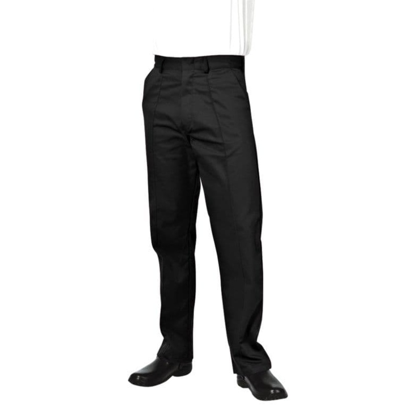 Pr Fabrics Men’s Black Trousers – XL