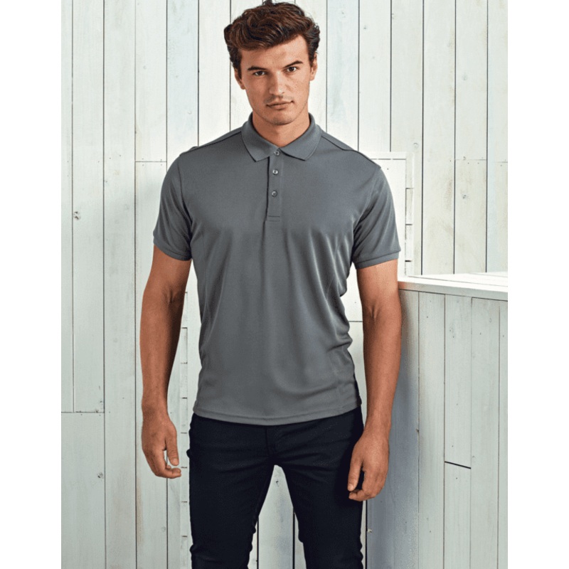 Premier Orange Male Polo – Small