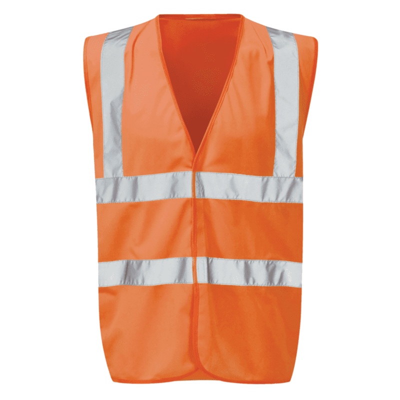 Orbit Black Knight Hi-Vis Waistcoat Orange – Medium