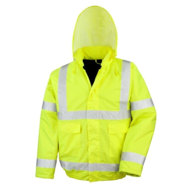 Pencarrie Hi-Vis Yellow Bomber Jacket – XL