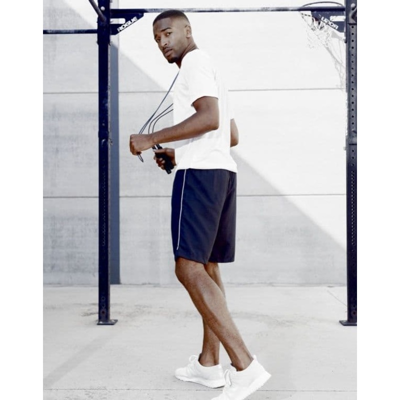 Prestige Gents Shorts Navy/White – Large