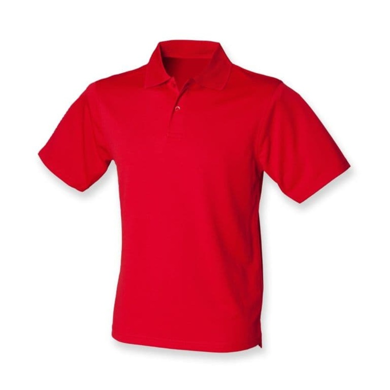 Prestige Ladies Henbury Polo Classic Red – XLarge