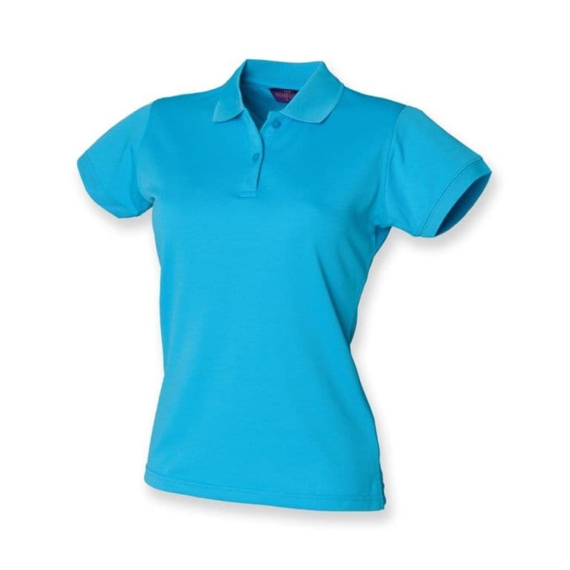 Prestige Ladies Henbury Polo Turquoise – XSmall