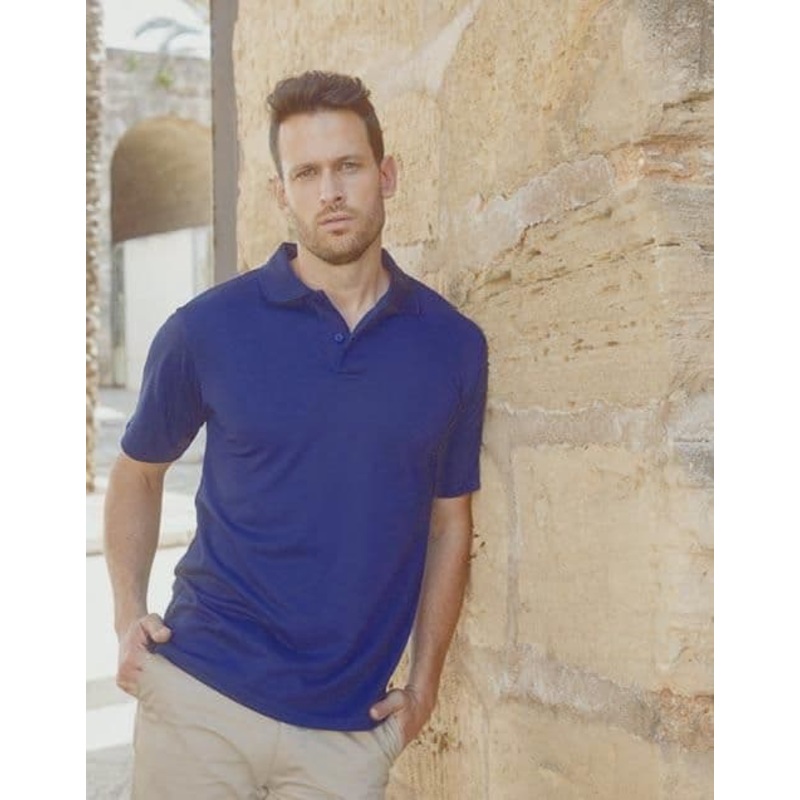 Prestige Mens Henbury Polo Navy – XXXLarge
