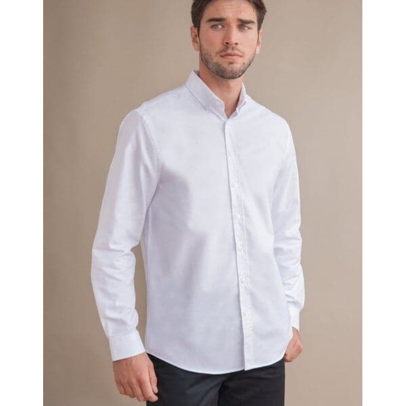 Prestige White Long Sleeve Shirt – Size XXXXLarge