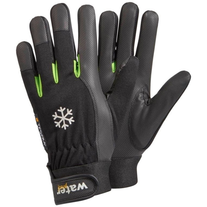 Tegera Synthetic Leather Winter Lined Glove – Size 10