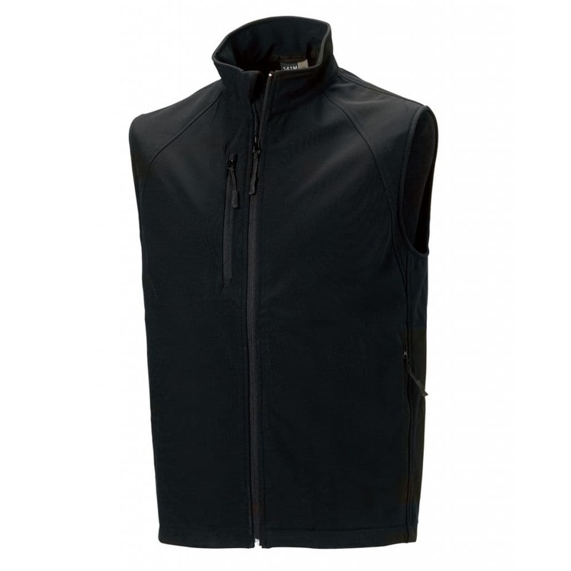 Workhouse Two Gents Softshell Gilet Black – M