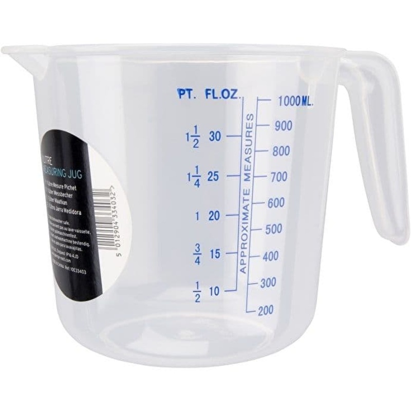 Chef Aid Plastic Jug – 1L/2 Pint