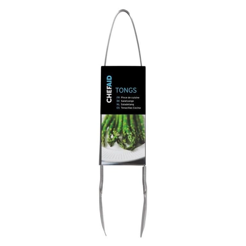 Chef Aid Stainless Steel Food Tongs – 23cm