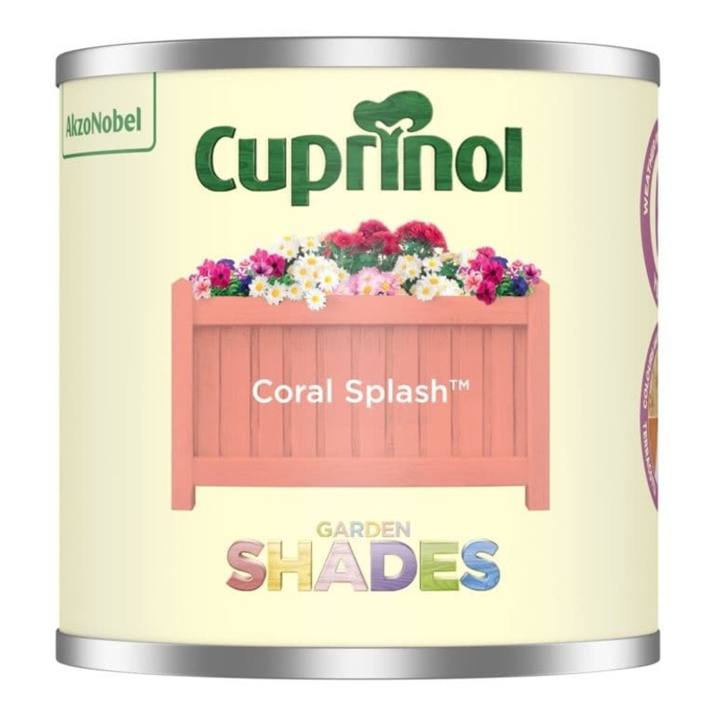 Cuprinol Garden Shades 125ml – Coral Splash
