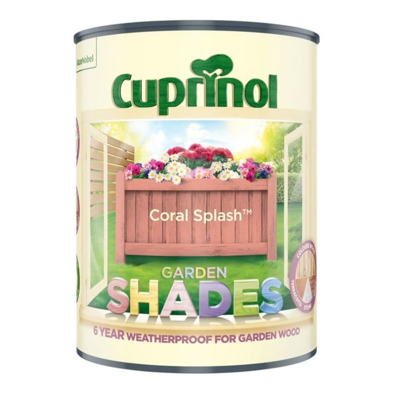Cuprinol Garden Shades 1L – Coral Splash