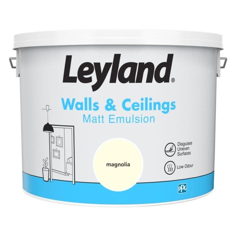 Leyland Matt Emulsion 10L – Magnolia