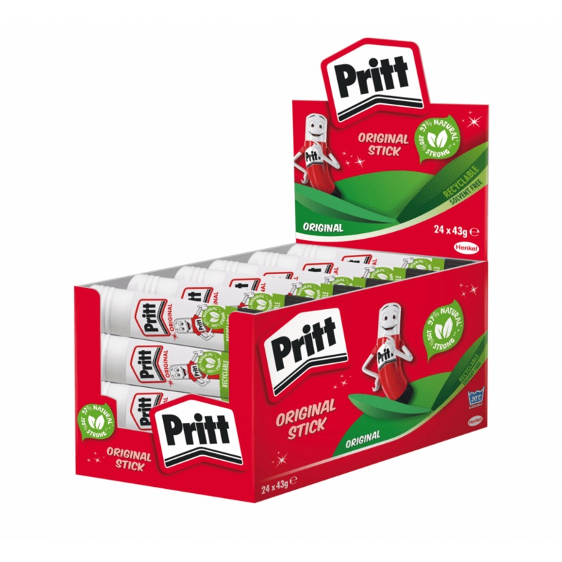 Pritt Original Stick 43g – Display Box of 24