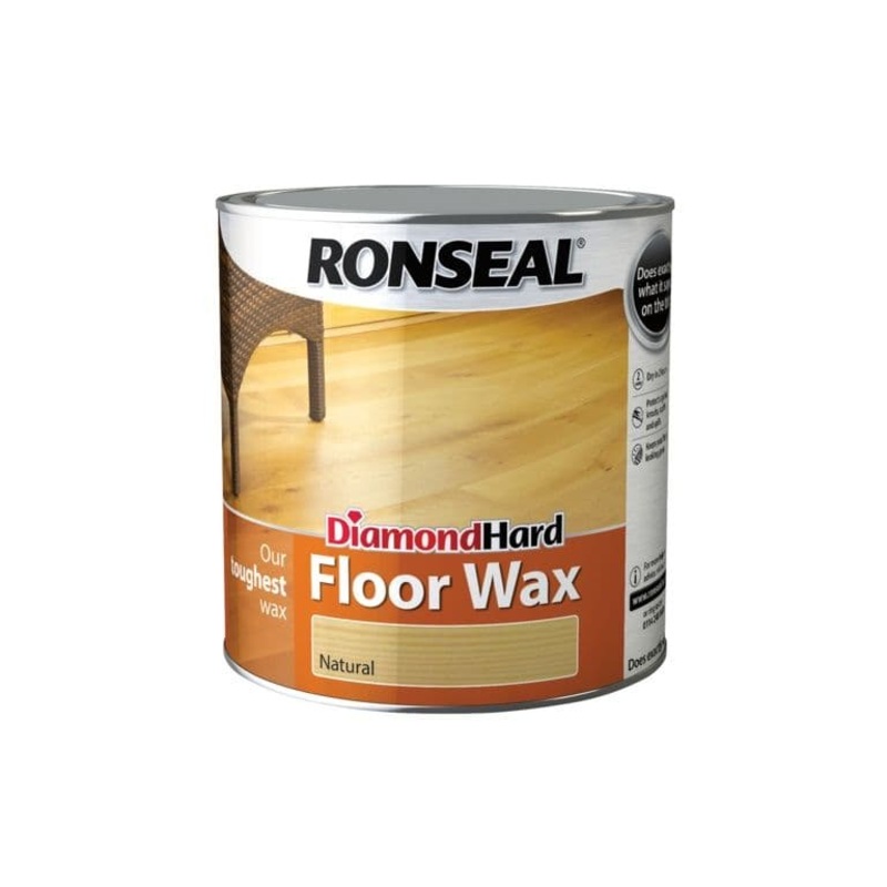 Ronseal Diamond Hard Floor Wax 2.5L – Natural