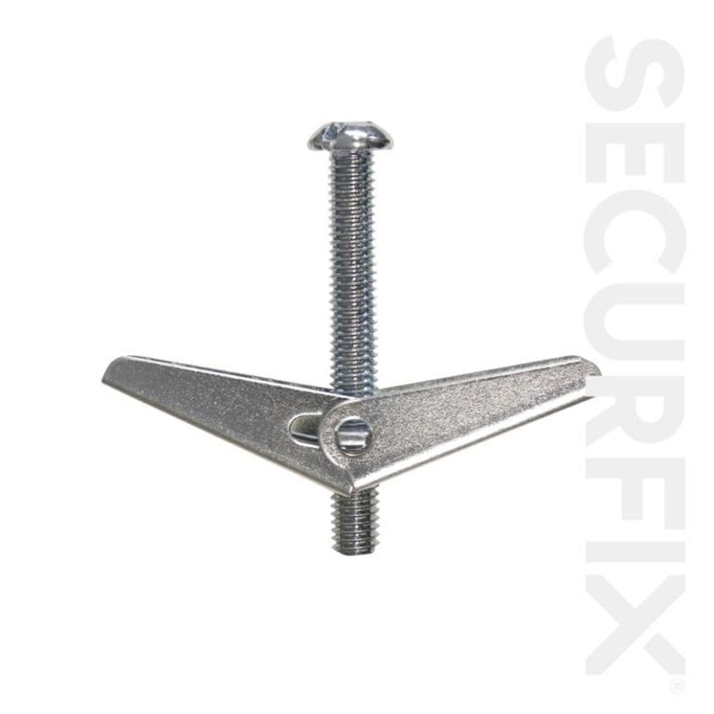 Securfix Heavy Duty Spring Toggle 20 Pack – M6 x 50mm