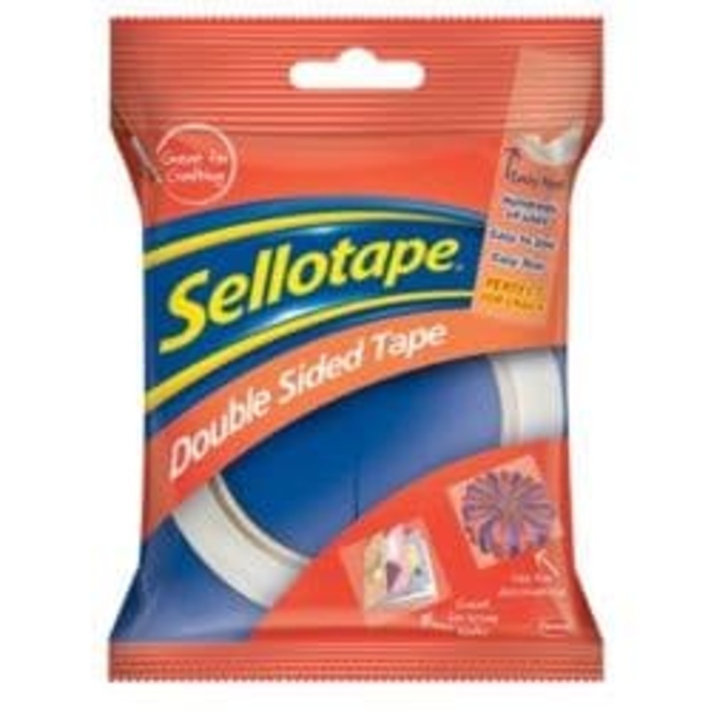 Sellotape Double Sided Tape – 12mm x 33m