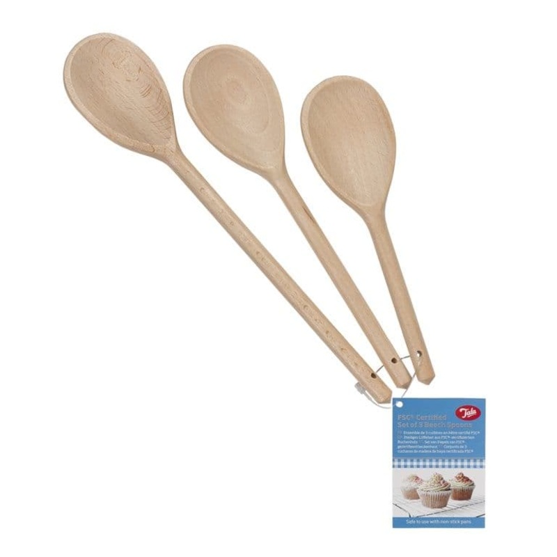 Tala Wooden Spoons – Set 3