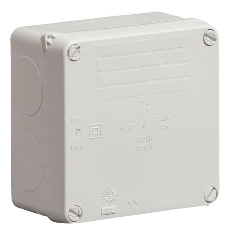 Wiska 815lh WIB 1 Junction Box IP65 – Grey