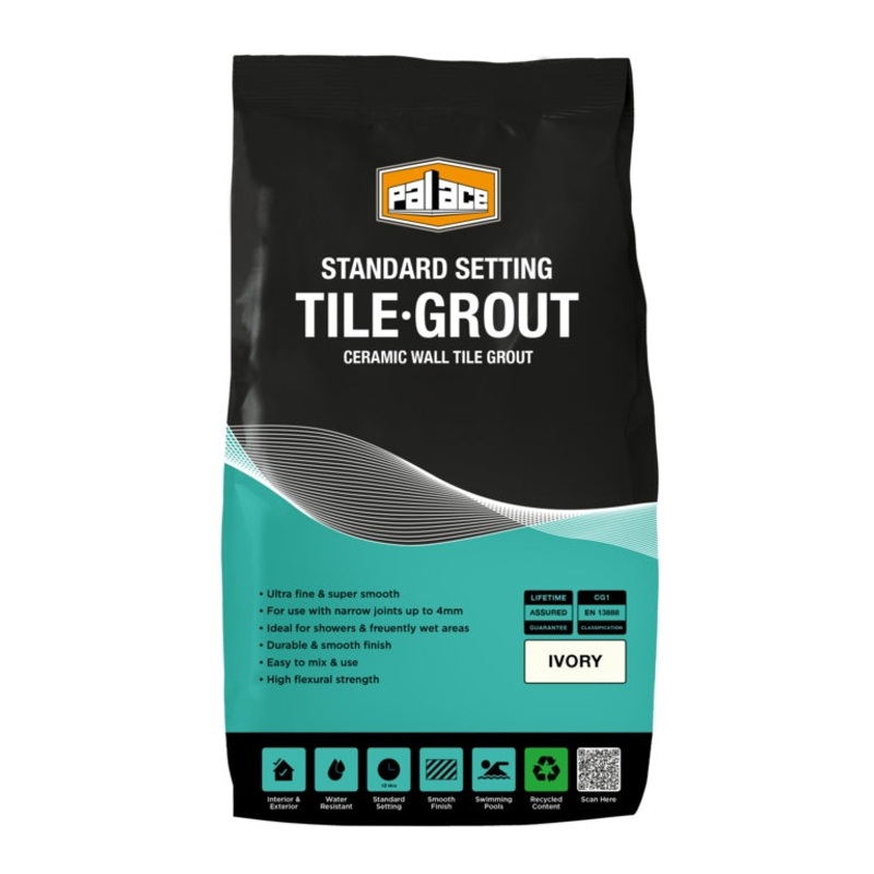 Palace Ivory Wall Tile Grout – 3kg