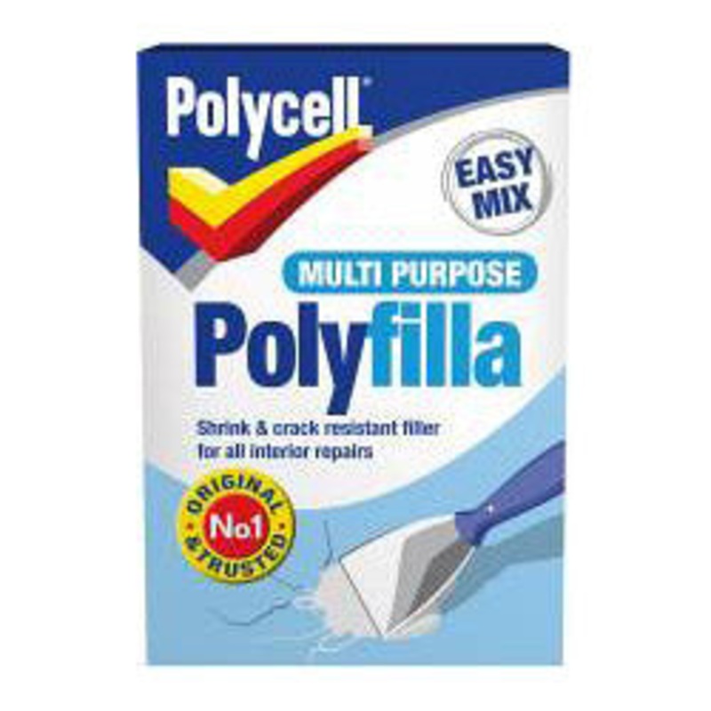 Polycell Polyfilla Multi Purpose White Powder Filler – 1.8kg Box