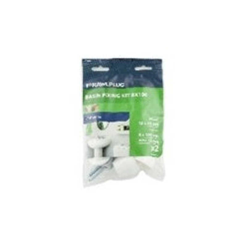 Rawlplug Basin Fixing Kit – 8 x 100mm