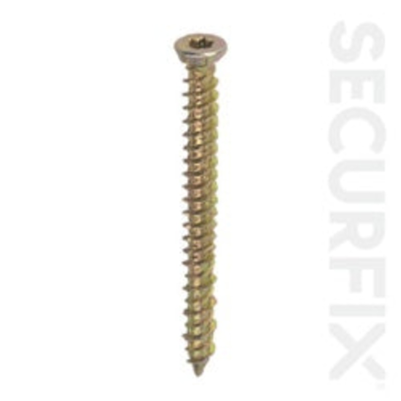 Securfix Concrete Frame Screw – 7.5 x 150mm 10 Pack