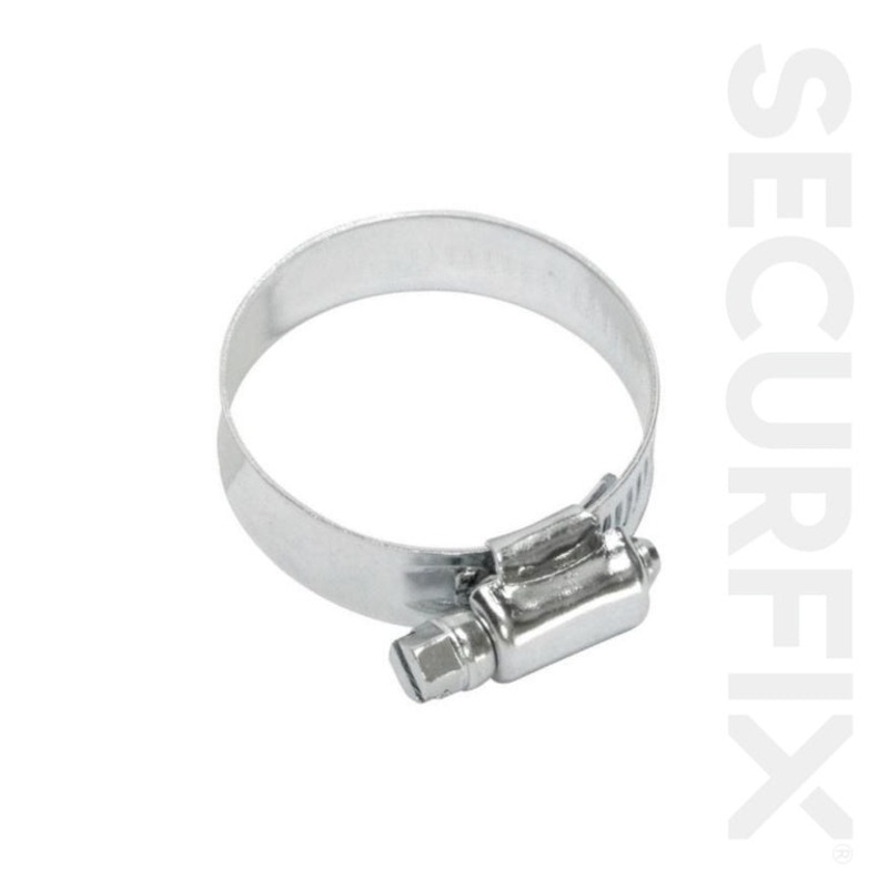 Securfix Hose Clip 35-50mm Zinc Plated – 5 Pack