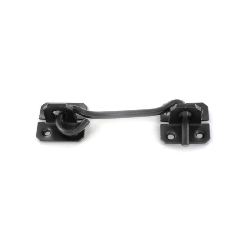 Securit Wire Cabin Hook Black – 100mm