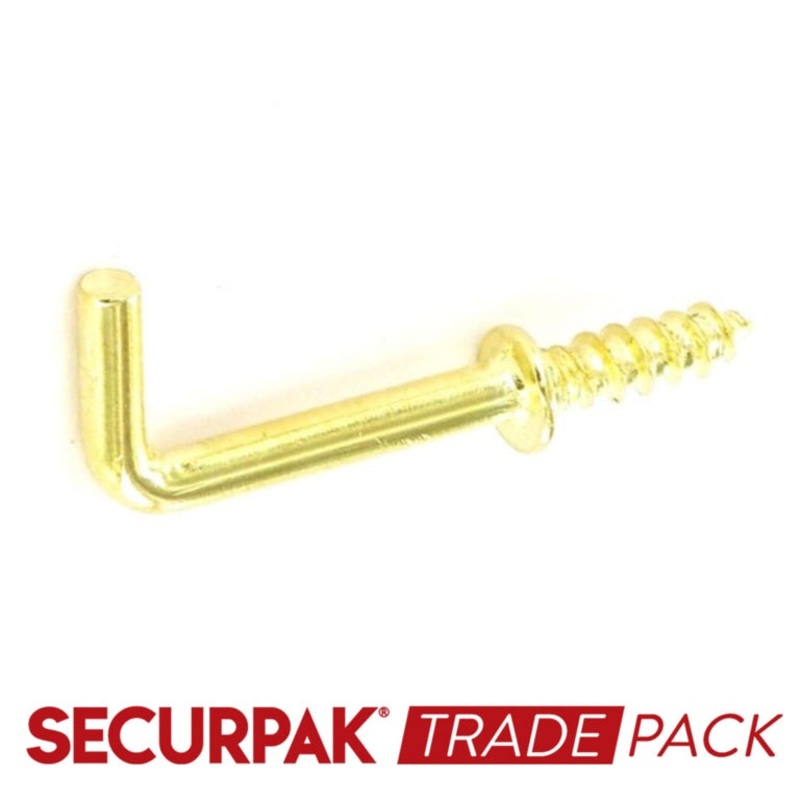 Securpak Square Hook Shouldered Eb 32mm – 50 Pack