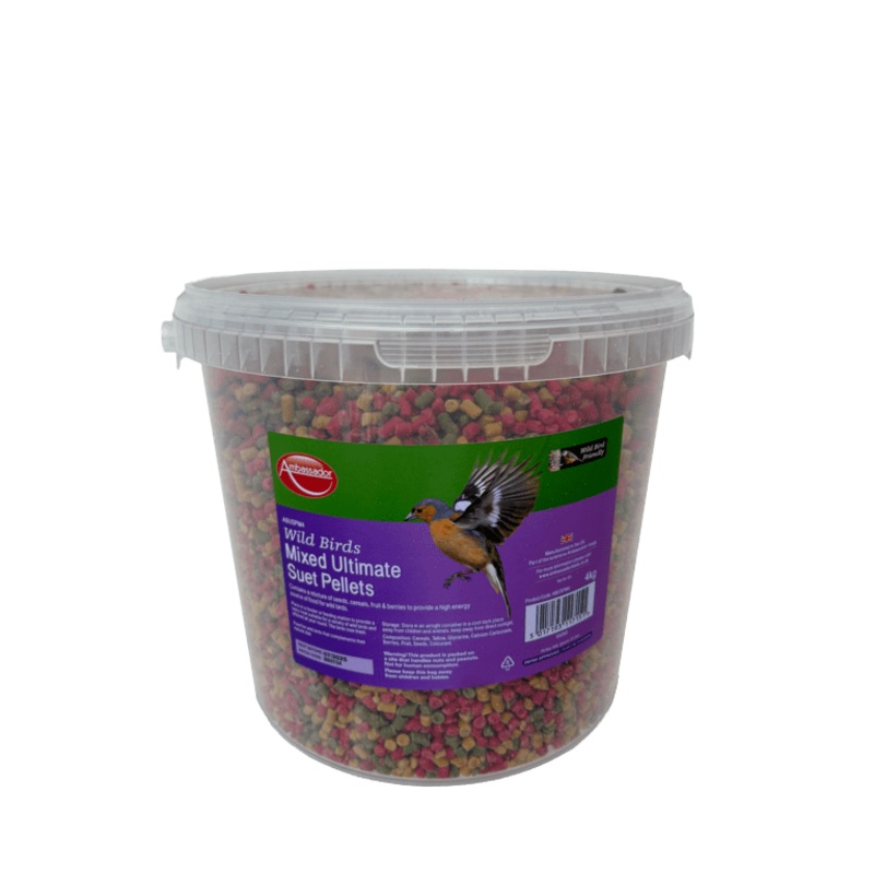 Ambassador Mixed Ultimate Suet Pellets – 4kg