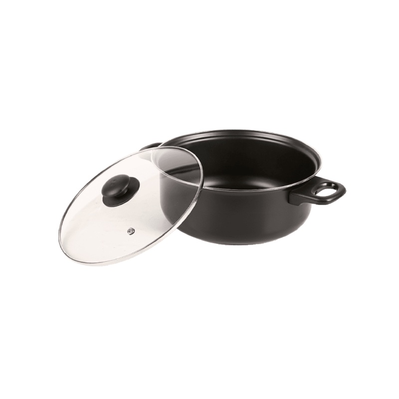 Basiks Carbon Steel Stock Pot – 24cm