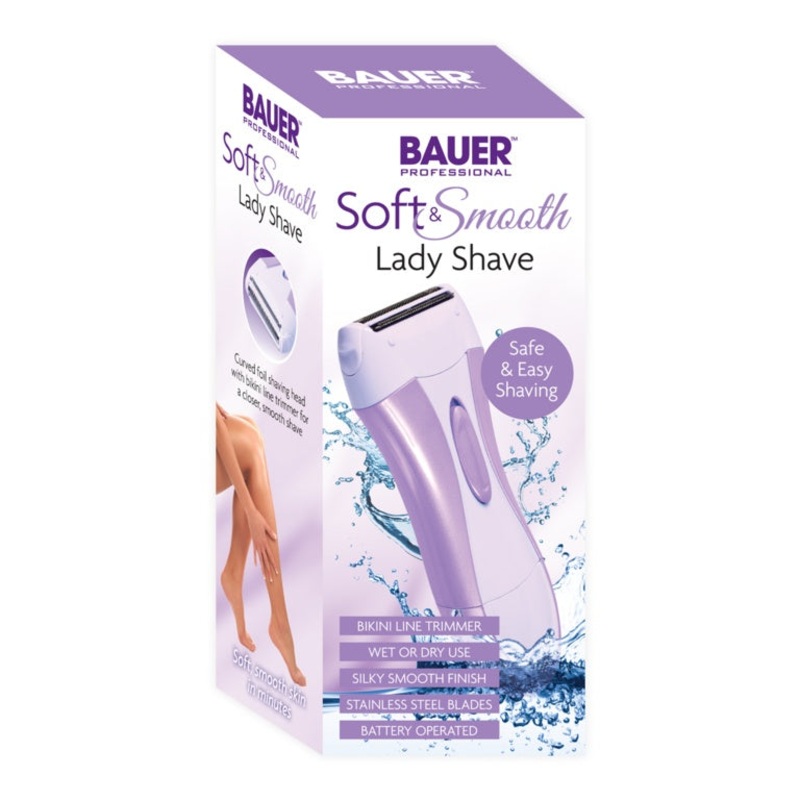 Bauer Soft and Smooth lady shave – Battery operated