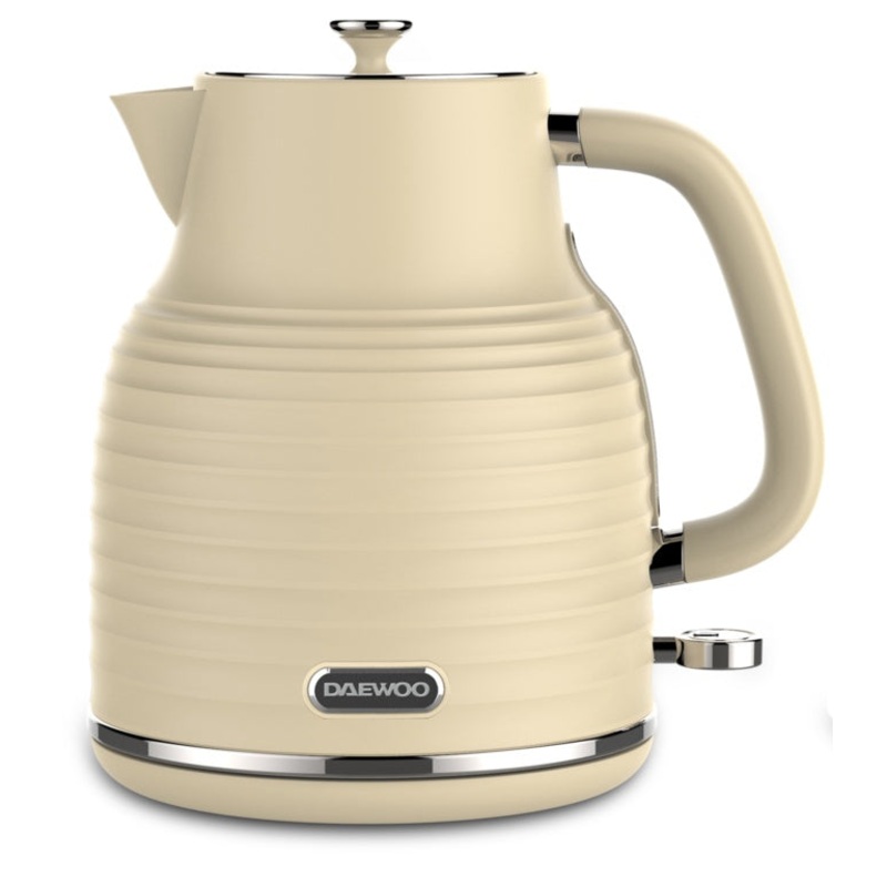Daewoo Sienna 1.7L Jug Kettle 3kw – Cream