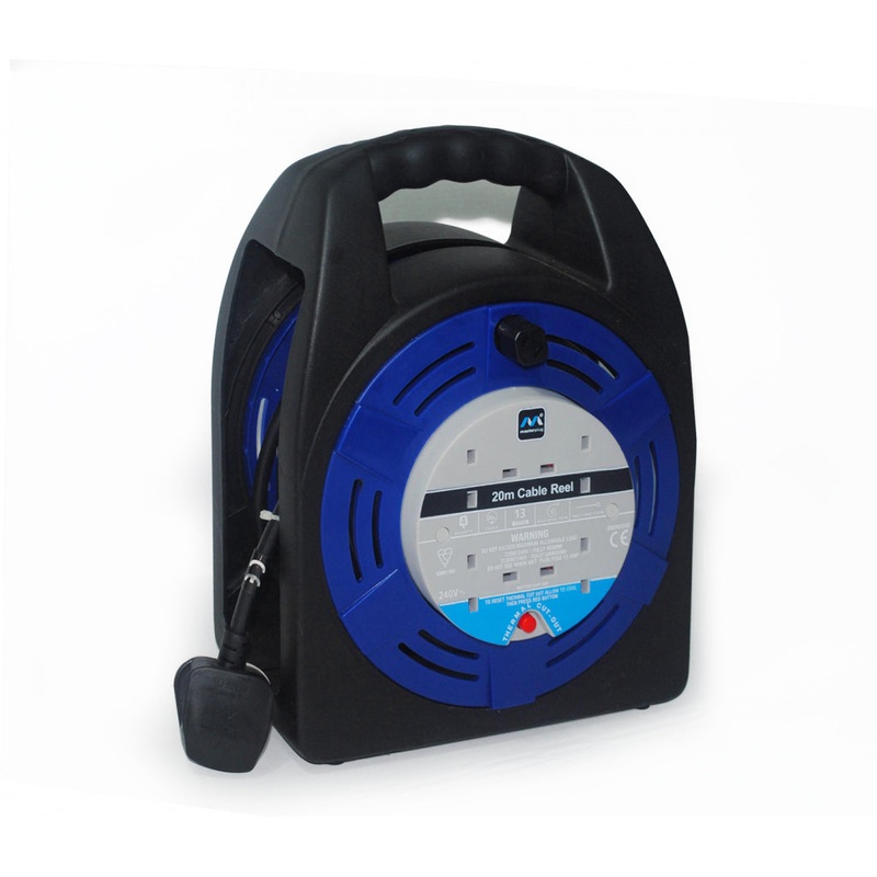 Masterplug Cable Reel 4 Gang – 20m