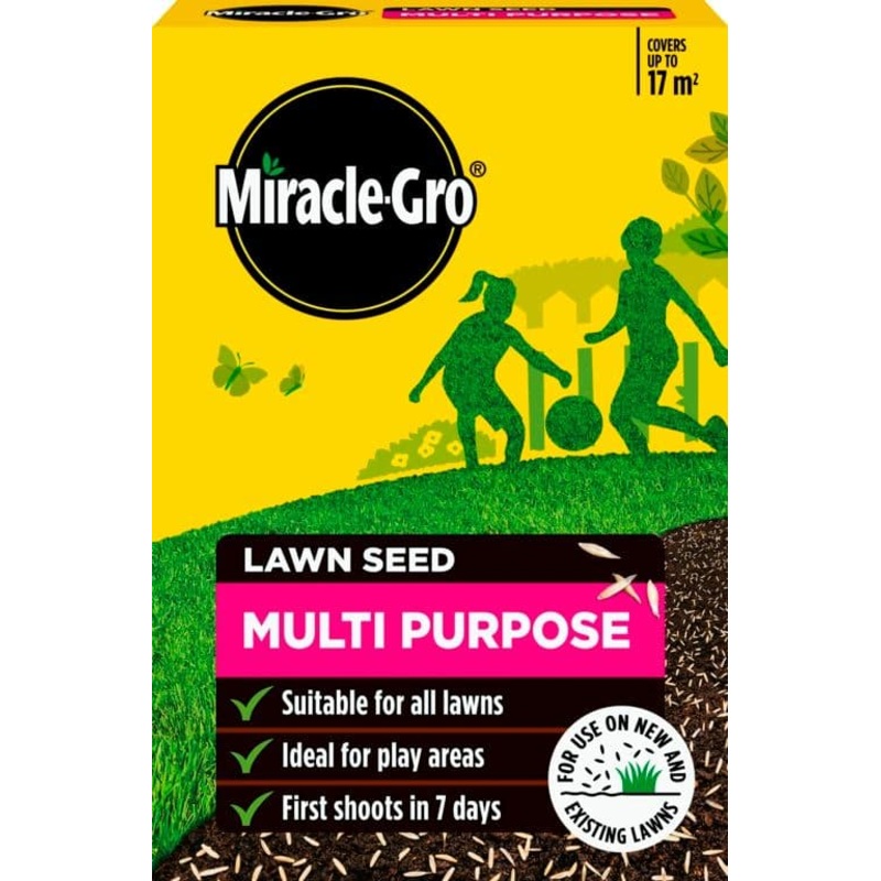 Miracle-Gro Multi Purpose Lawn Seed – 17m2